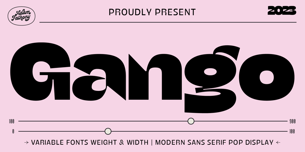 Gango font