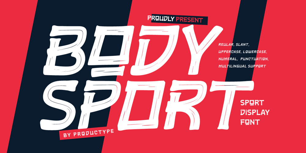 Bodysport font