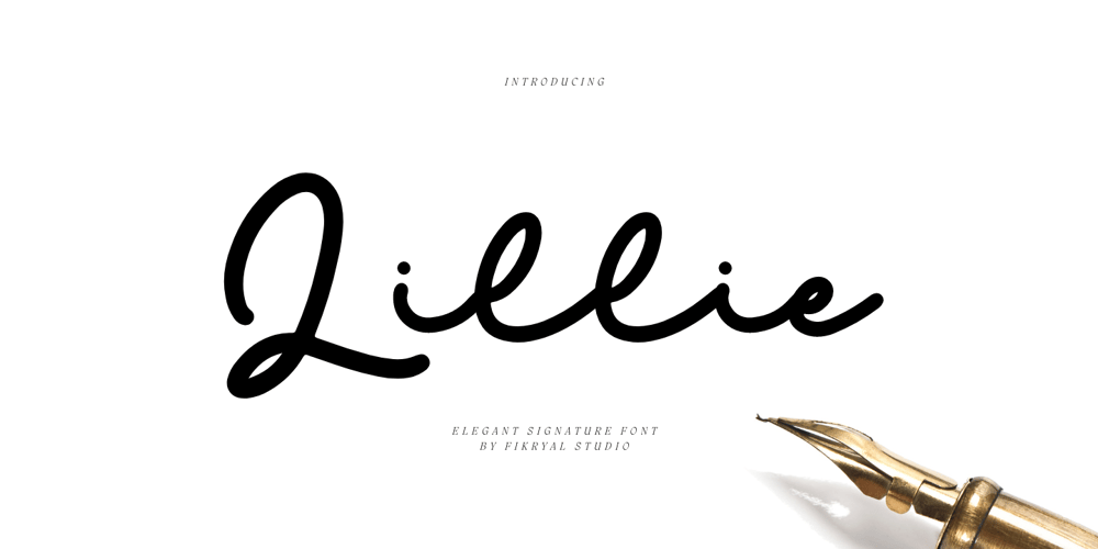 Lillie font