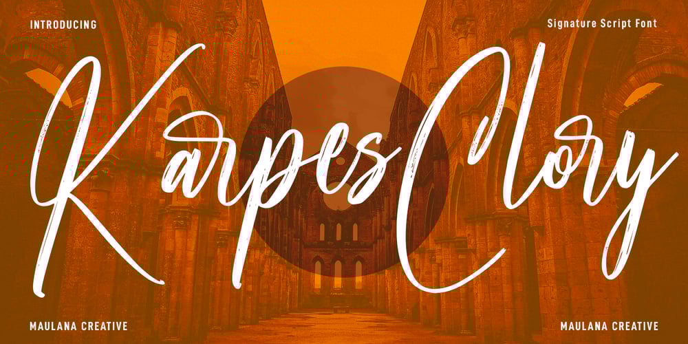 Karpes Clory font