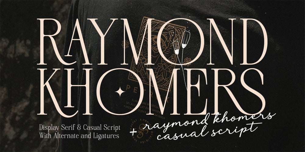 Raymond Khomers font