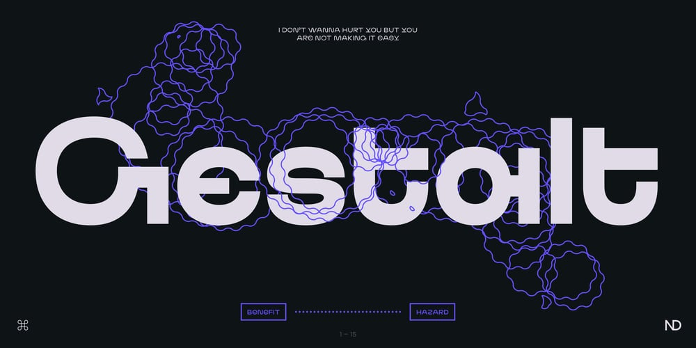 ND Gestalt font