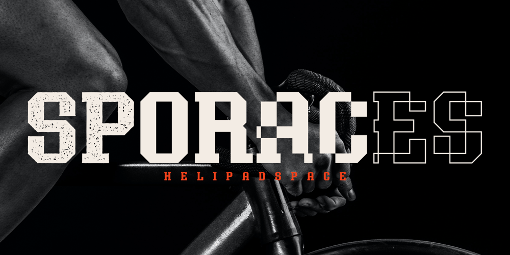 HS Sporaces font