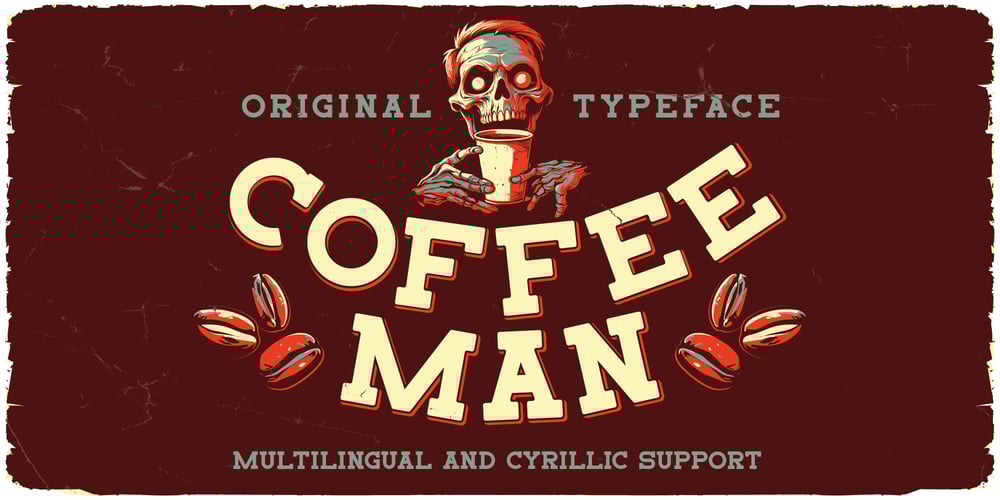 Coffee Man font