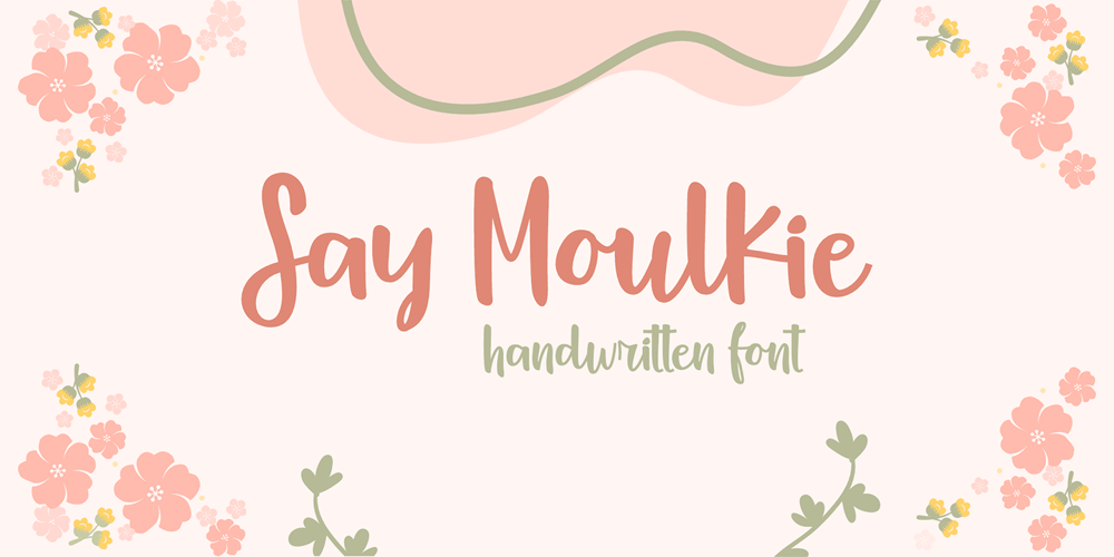 Say Moulkie font