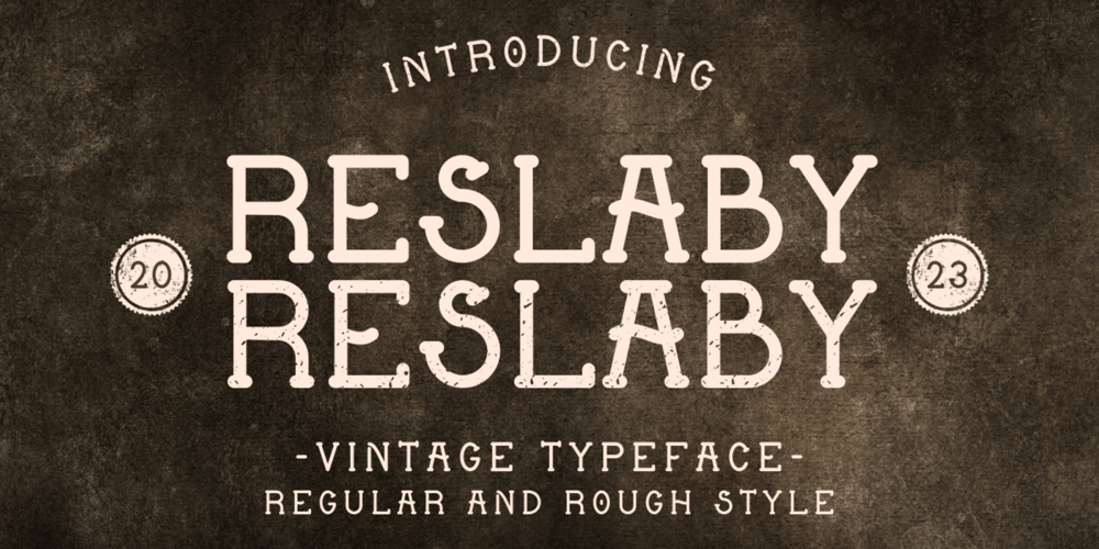 Reslaby font