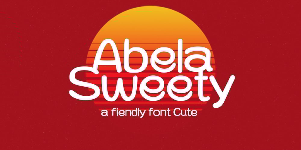 Abela Sweety font