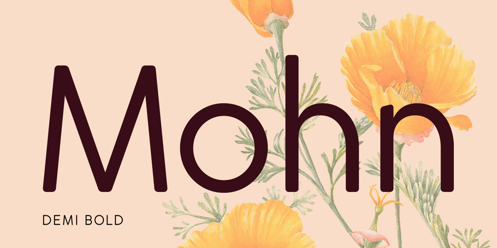 Mohn font