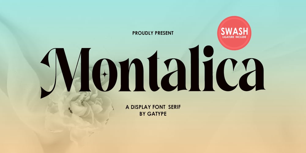 Montalica font