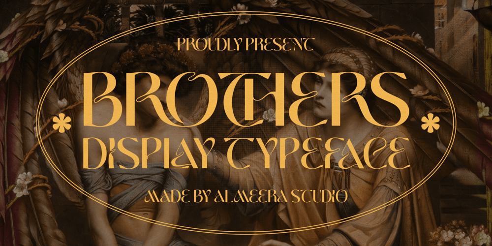 Brothers Typeface font