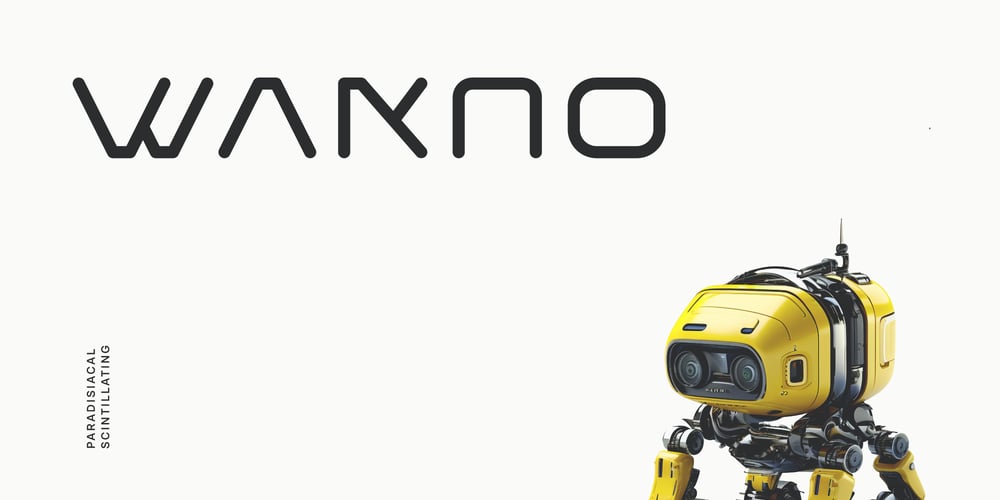 Wakno font