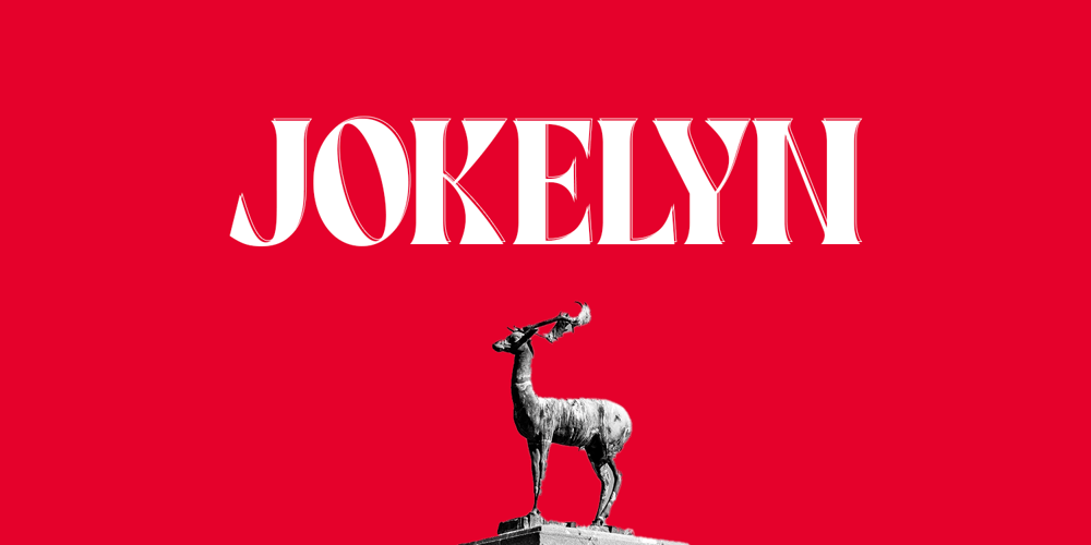 Jokelyn Display font