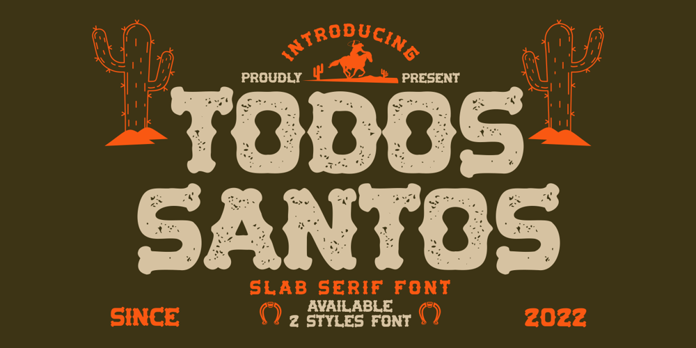 Todos Santos font