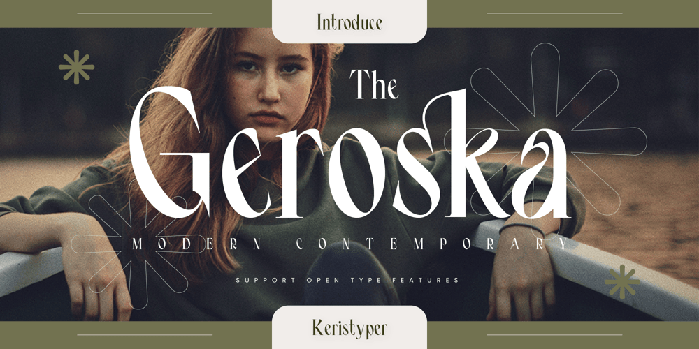 Geroska font