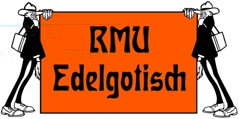 RMU Edelgotisch font