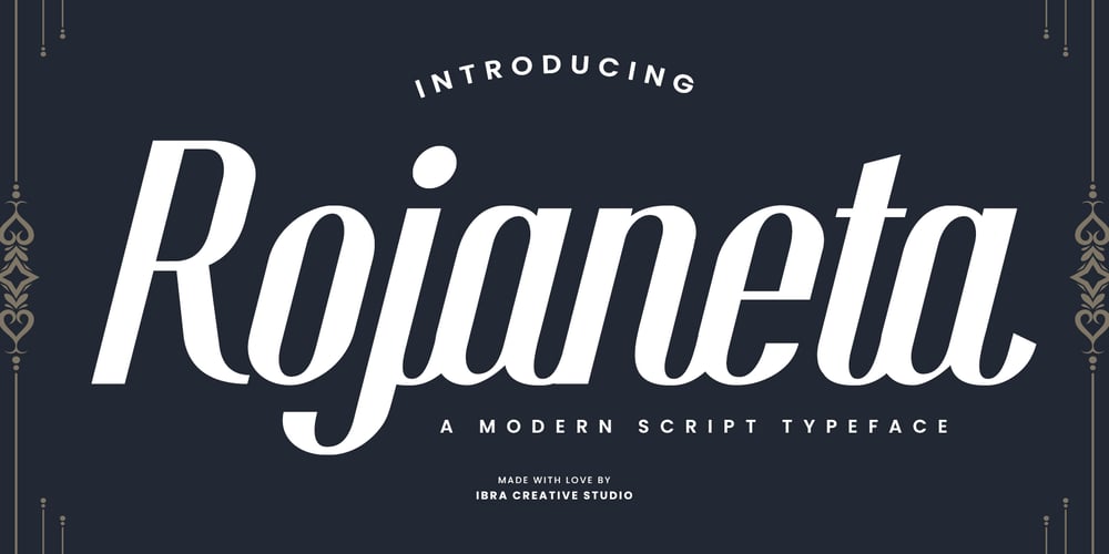 Rojaneta font