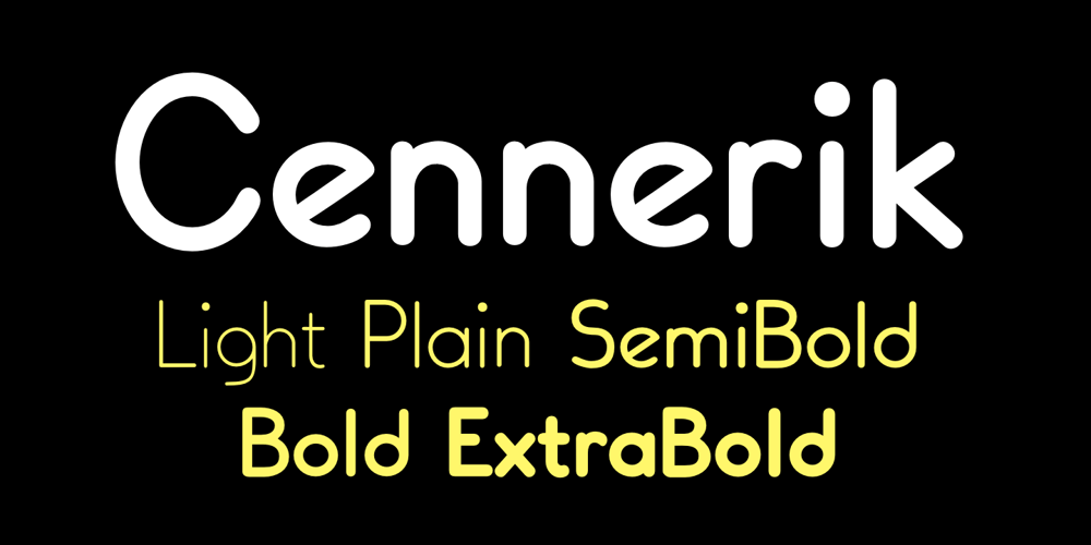Cennerik font