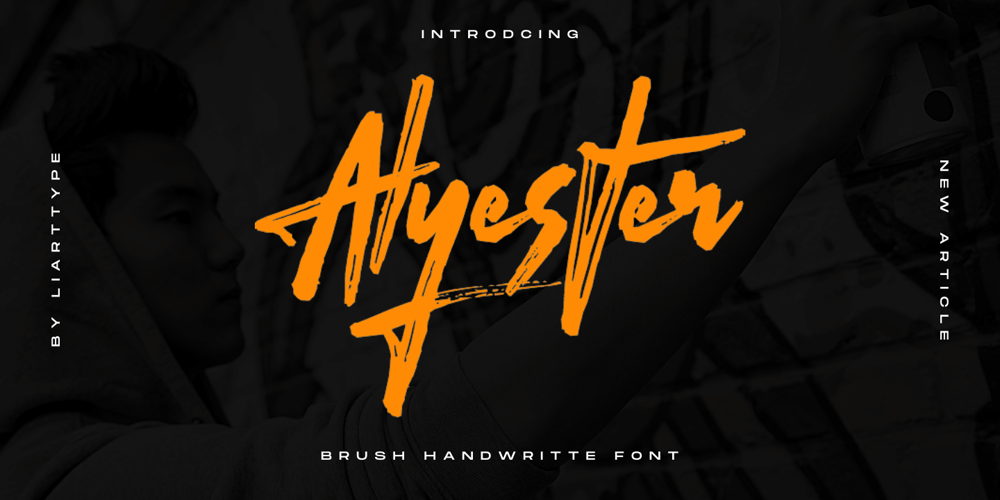 Alyester font
