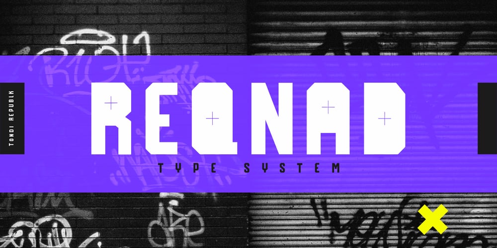 TR Reqnad Display font