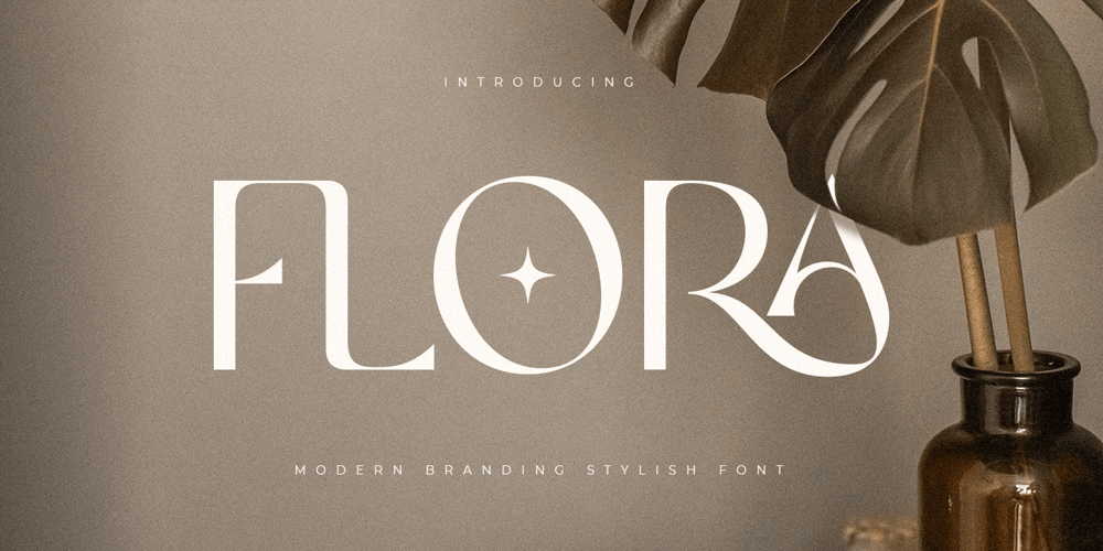 Flora font