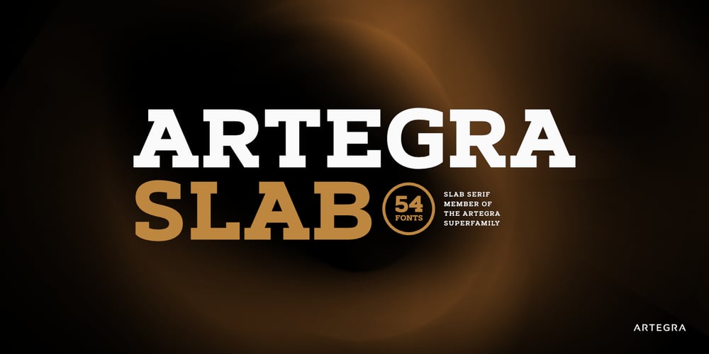 Artegra Slab font