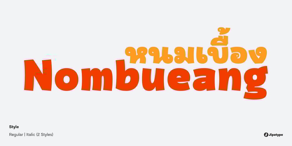 Nombueang font