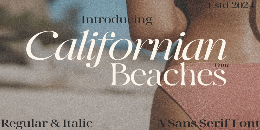 Californianbeaches font