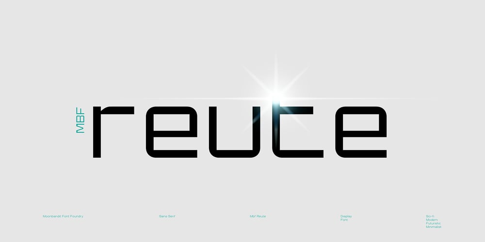 MBF Reute font