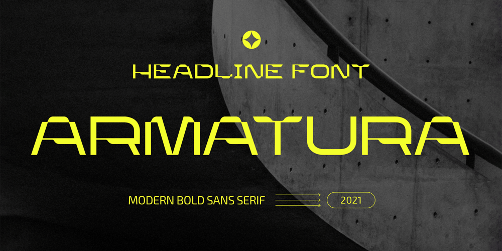 Armatura font