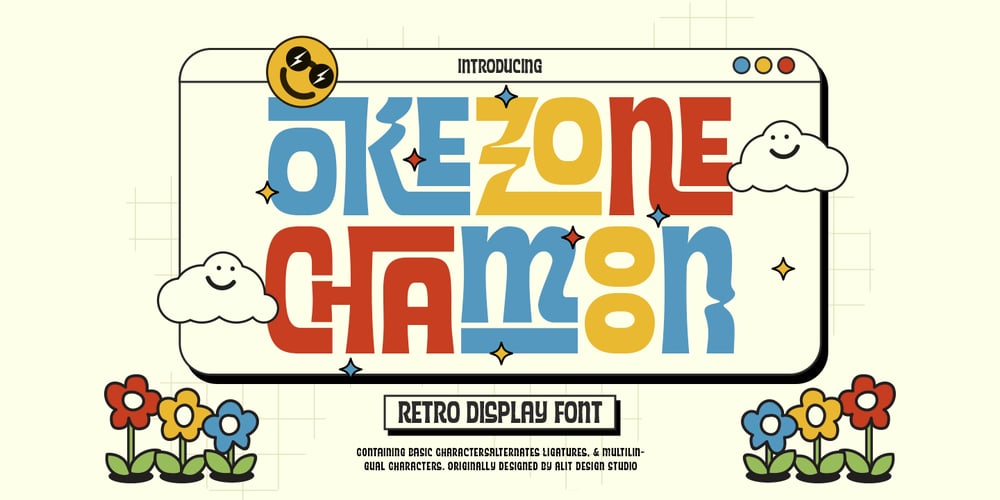 Okezone Chamoon font