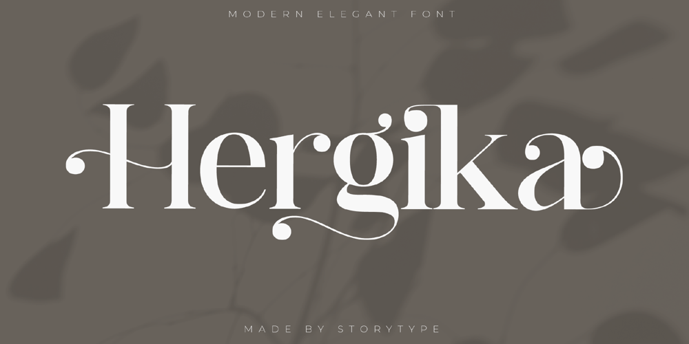 Hergika font