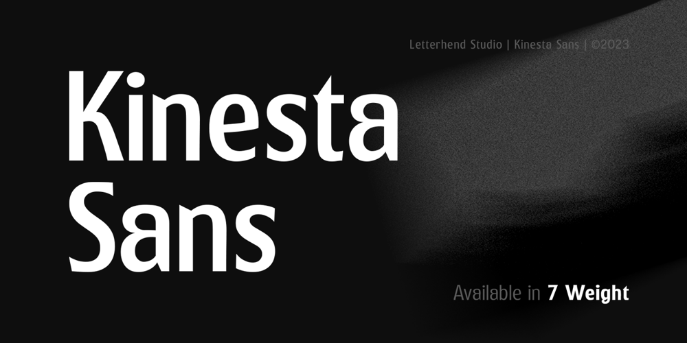 Kinesta font