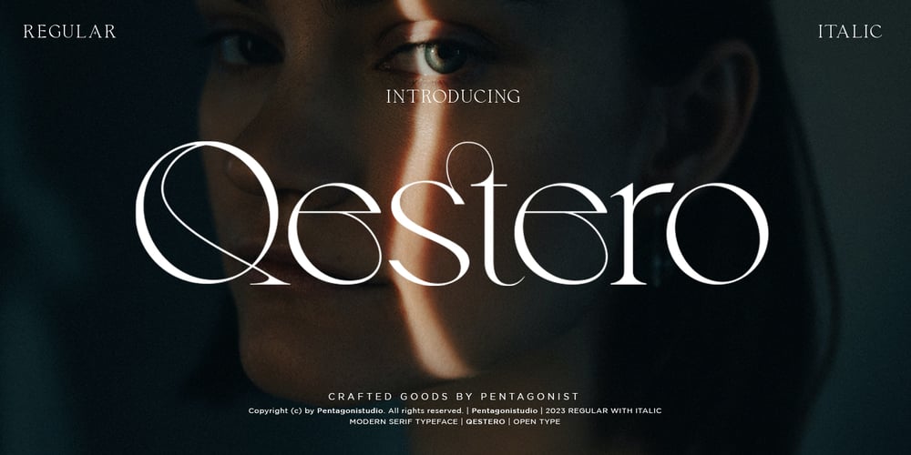 Qestero PS font