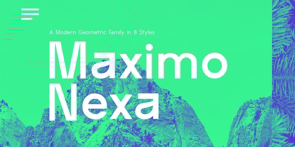 Maximo Nexa font