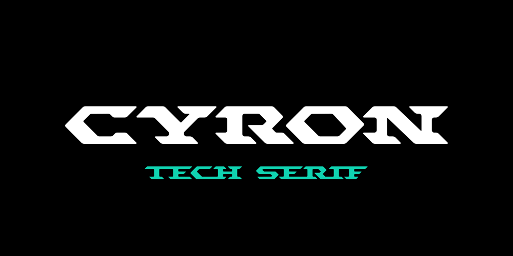 CYRON font