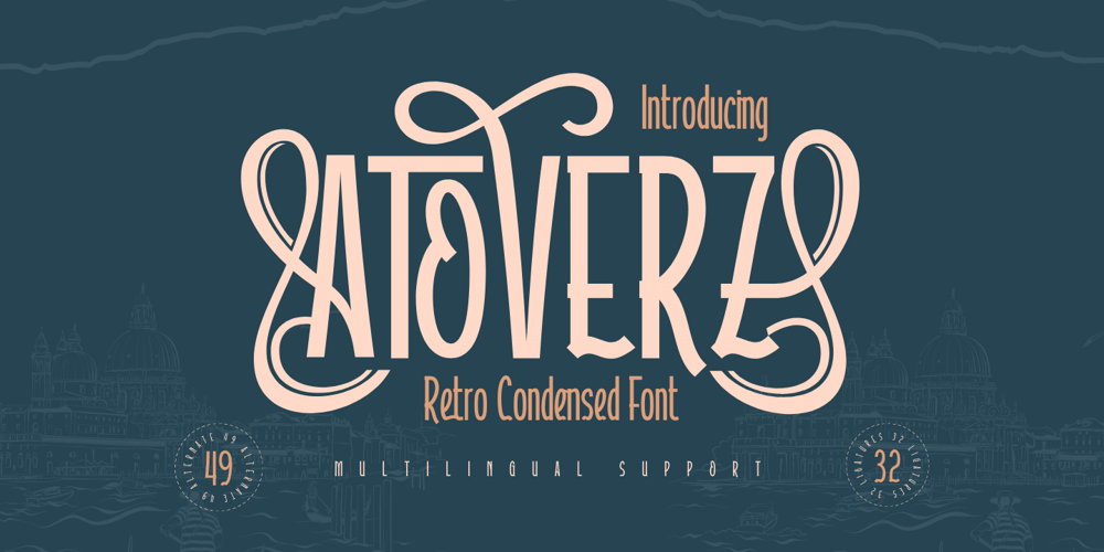 Atoverz font