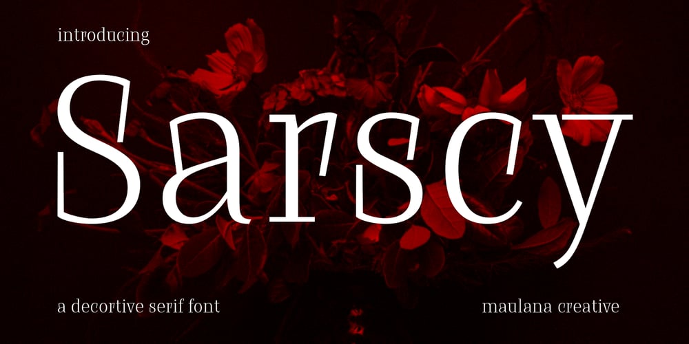 MC Sarscy font