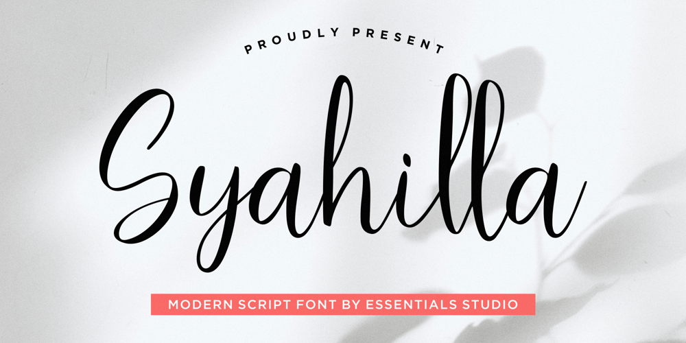 Syahilla font
