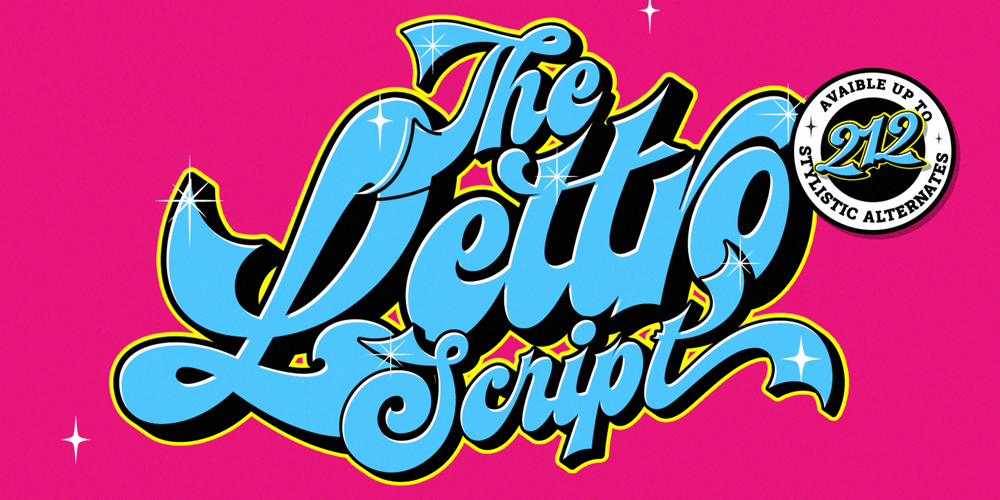 Lettro Script font