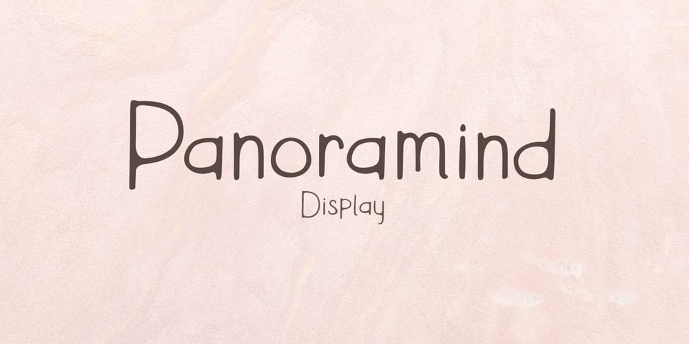 Panoramind font