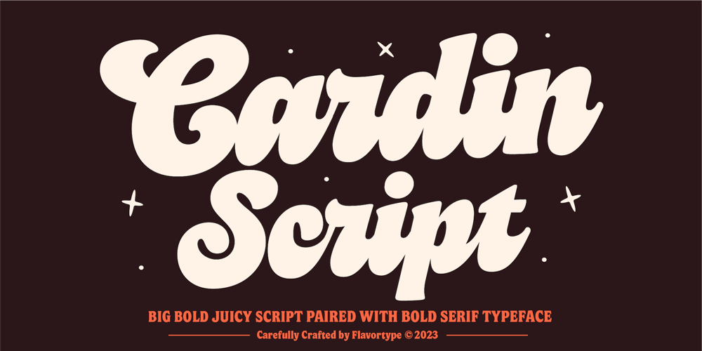 Cardin font