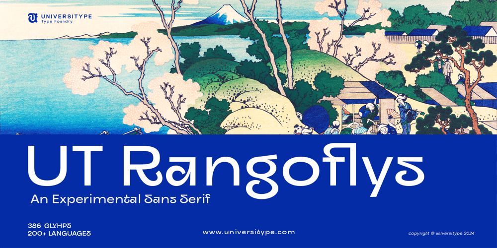 UT Rangoflys font