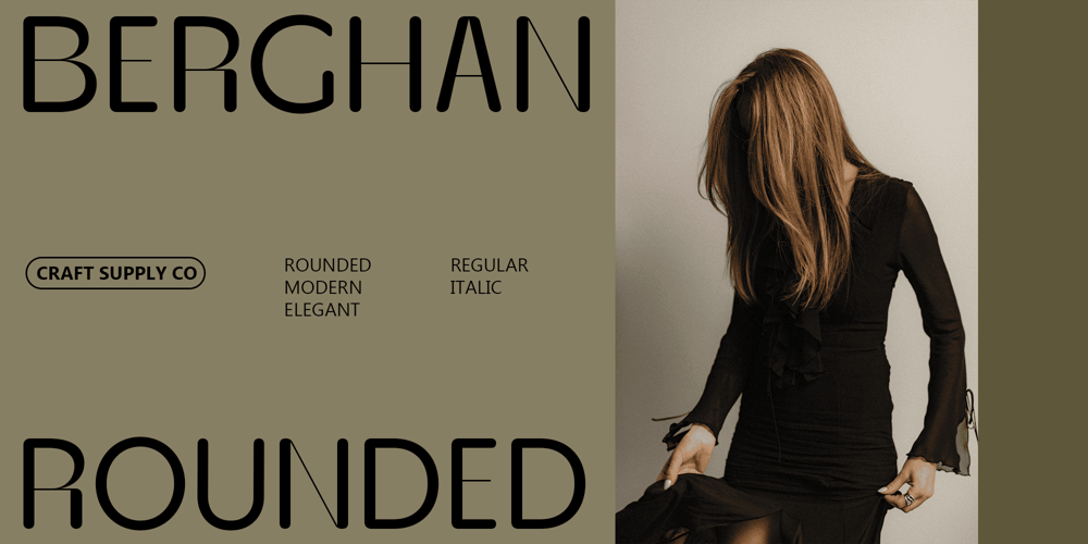 Berghan Rounded font