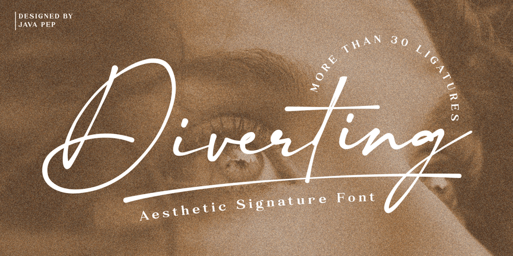 Diverting font