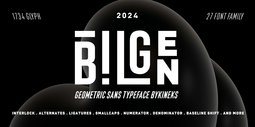 Bilgen font