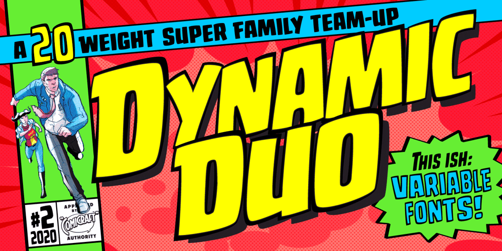 Dynamic Duo font