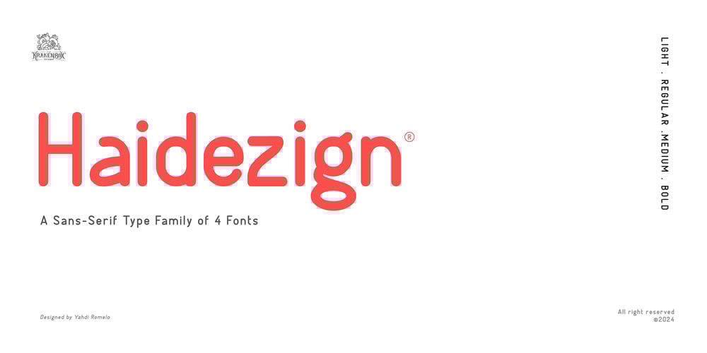 Haidezign font