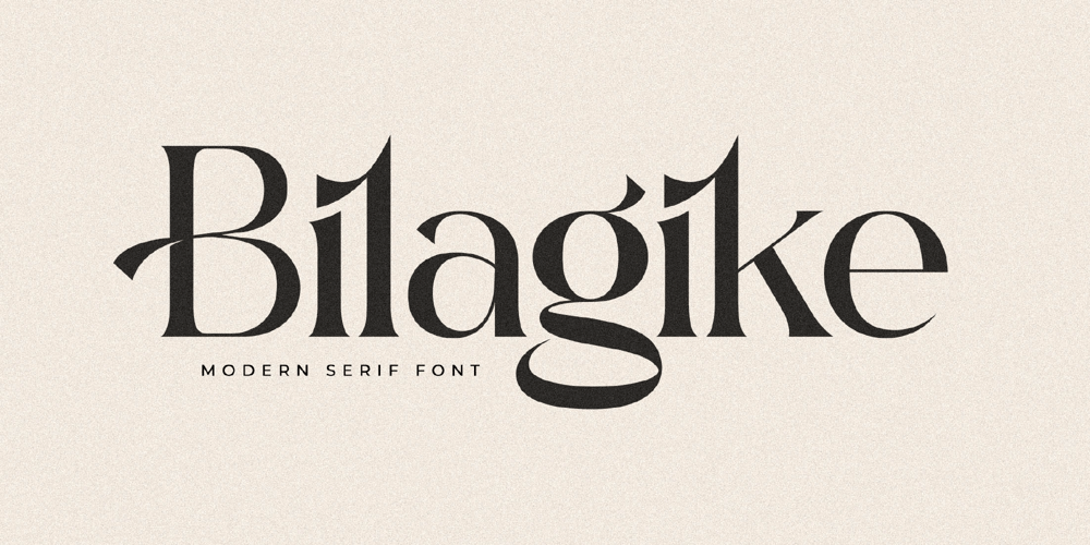 Bilagike font