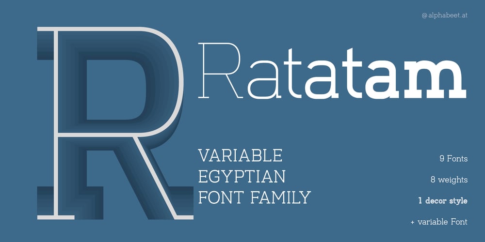 Ratatam font