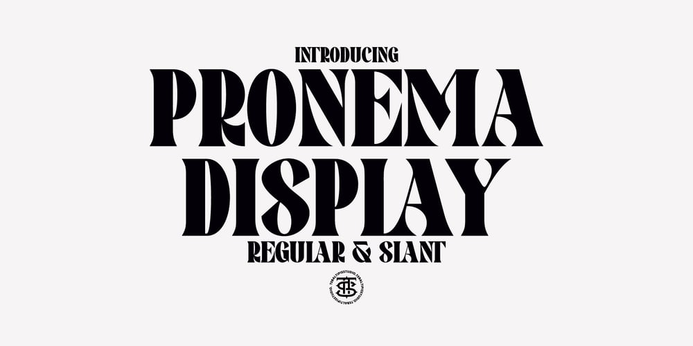Pronema font
